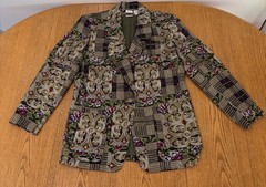Blouse Emporio Oleg Cassini Women’s Size 10 Blazer Dry Clean Only