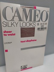 Vintage Pantyhose Cameo Sheer To Waist Color Oyster Size B BWHIS2