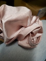 Vtg Panties Shiny Silky Smooth Nylon Gusset Size 9 2XL Sissy Sexy Granny Panty