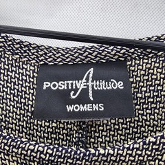 Pre – Owned Vtg. Positive Attitude Women Chest Size 36″ Black/White Dress