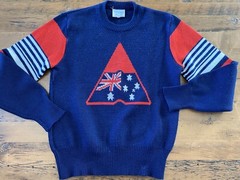 Vtg HySport International Australia Wool Sweater Womens Aus Size 12 33″ Chest