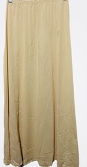 Vanity Fair Half Slip Small Cream Color Silky Lace Trim Vintage 37” Long Length