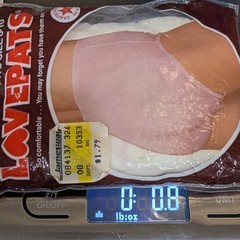 Lovepats Brief Panties Womens Size 8-10 White Vintage New In Package Lace Trim