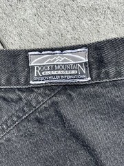 Vintage Rockies Jeans 1980s Black High Waisted Jeans Size 19/20 Inseam 38