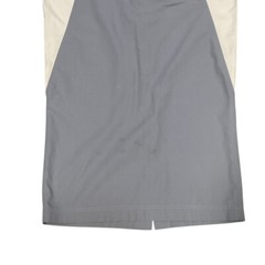 80s Nancy Greer Colorblock Dress Grey White Modesty Minimalist Vintage Size 10