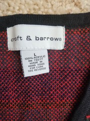 Vintage Croft & Barrow Plaid Multicolor Vest Women’s Large