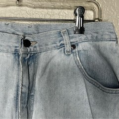 Vintage Women’s Lee High Rise Waisted Mom Denim Jeans Light Blue Wash Size 10 12