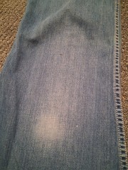 HTF Vintage 1970s FOXMOOR Hippie Bell Bottoms Blue Jeans SZ 11