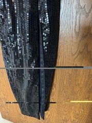 Vintage Alyce Designs Black Purple Sequin Prom/Formal Dress – Size 6 (Small)
