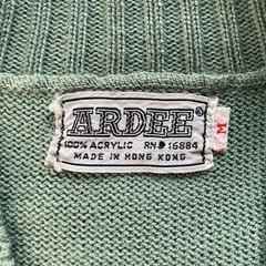 Vintage Ardee Open Knit Cardigan Sweater. Medium. Bell Cuffs. Acrylic. Boho.