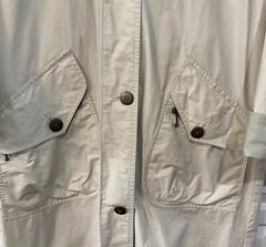 Vintage Eddie Bauer Rain Coat Trench Coat Jacket Beige & Sage Women’s S/P