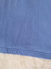 Vtg Eddie Bauer Nightgown Fleece Lined Womens Medium Blue USA Made