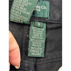 Vintage 90s Lauren Jeans Co Ralph Lauren Black High Rise Mom Jeans