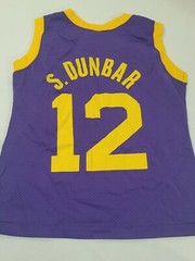 Lady Champion Bucks College Basketball Jersey Womens large #12 S.Dunbar