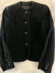 70’s Vintage CLOVIS RUFFIN Black Velvet Mod Women’s Jacket