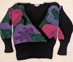 Vintage Autonella Preve NEW YORK Sweater Size M Dry Clean Only