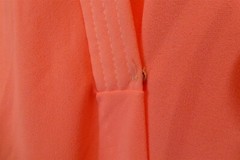 VTG Sears Take Along Long Peach Wrap Robe Lounge Dress M 12-14 Nylon USA ILGWU