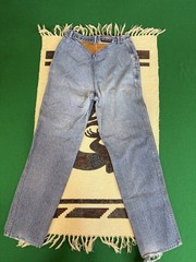 Vtg Rocky Mountain Clothing Co High Waist Bareback Denim Jeans Women’s Size 29/9