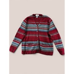 Talbots Women’s Vintage Cardigan Sweater Size S Cotton Button Front Pockets
