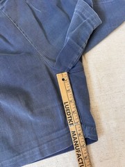 1960s Vintage Jantzen Blue Faded Zip Cotton Twill Shorts Women’s 25” Xs S