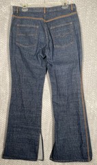 Vtg Y2K Guess USA Jean Women 32 Bootcut Flare Low Rise Center Stitch Grunge EUC