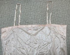 Vintage 20s 30s Pink Short Full Slip 38 Best & Co