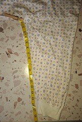 Vtg Simply Basic Nightgown Medium 100% Cotton Flannelette 80s Pink Blue Floral