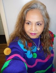 ESCADA Vintage Pullover Sweater Purple 10 40 Pom Pom Purple Red Green Pink Blue