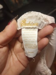 Vintage Barbizon Knee Length Nightgown Size Medium Thin Poly Nylon Cotton Blend