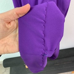 Vintage Queen’s Row Royal Purple Modest Secretary Dress Size 12