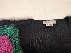 Vintage Autonella Preve NEW YORK Sweater Size M Dry Clean Only