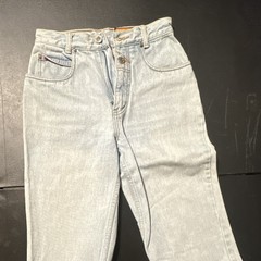 Lawman Western Vintage Women’s Jeans Light Blue 100% Cotton Size 1 35″ Inseam