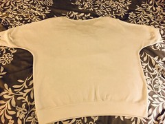 Women’s size XL short sleeve 26 long 27 chest White pullover Top