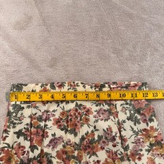 Vintage 80’s Floral Cottagecore Prairie Skirt Top Set Puff Romantic Fairy Sz 5