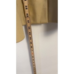 Joseph Stein Muriel Reade Vintage Coat Tan Black Piping Size M ILGWU 60s Mod