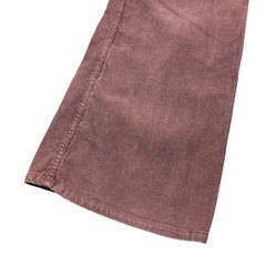 Vintage 70s flare brown corduroy trousers 26 x 30