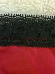 Vintage Jones New York Red Silky Nylon Hipster Panties Womens M 6
