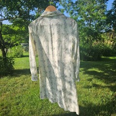 Vintage 70s R&K Originals Floral Shirt Dress ILGWU Union Made USA Women’s Small