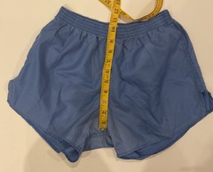 Vintage Soffe Womens Nylon Shorts Small 90s Y2K Blue Cheer Athletic Running