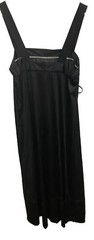 Vassarette Full Slip Sz34 Black Vintage Lingerie Classic Nightgown Lounge Wear