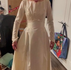 vintage wedding dress 1960’s