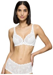 Triumph Womens Amourette Wired Lace Bra – White