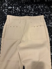 Deadstock Vintage 1970s H Bar C Studded Western 2 Piece Outfit Pant Suit Set Tan