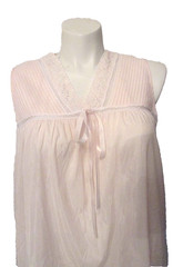 Vanity Fair Polyester/Nylon/Cotton Soft Blend Embroidered Nightgown 1X USA made
