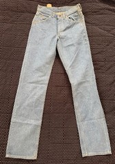 Lee Vintage 70’s Rider Straight Leg Denim Jeans Regular NOS Deadstock 29×34 USA