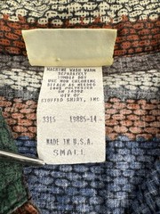 Vintage Vivaldi Jeanswear Women’s Small Aztec Southwestern Button Up Shirt