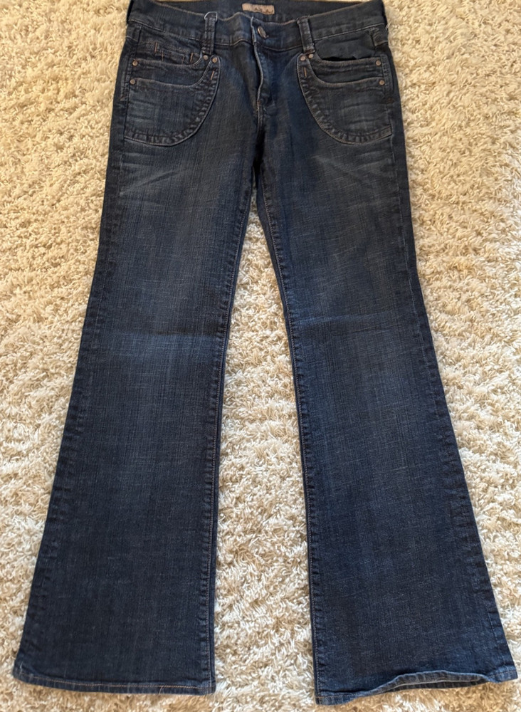Vtg Y2K See Thru Soul Low Rise Bootcut Flare Jeans 30/32 Low Rise
