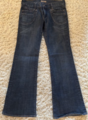 Vtg Y2K See Thru Soul Low Rise Bootcut Flare Jeans 30/32 Low Rise