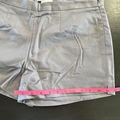 VTG Y2K 2 Pair Forever 21 Women Shorts Stretch Lg Gray Turquoise Business Dressy