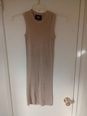 Dolce and Gabbana Gold Lurex Dress and Cardigan Set with Belt Evening Dress XS/S